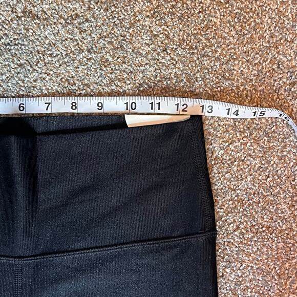 Aerie Collant Sans Pieds 7/8 Tall Leggings.  Black.  Size Medium - Picture 4 of 8